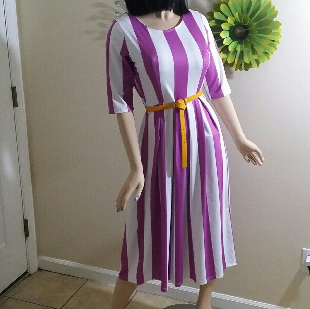 Stripped dress